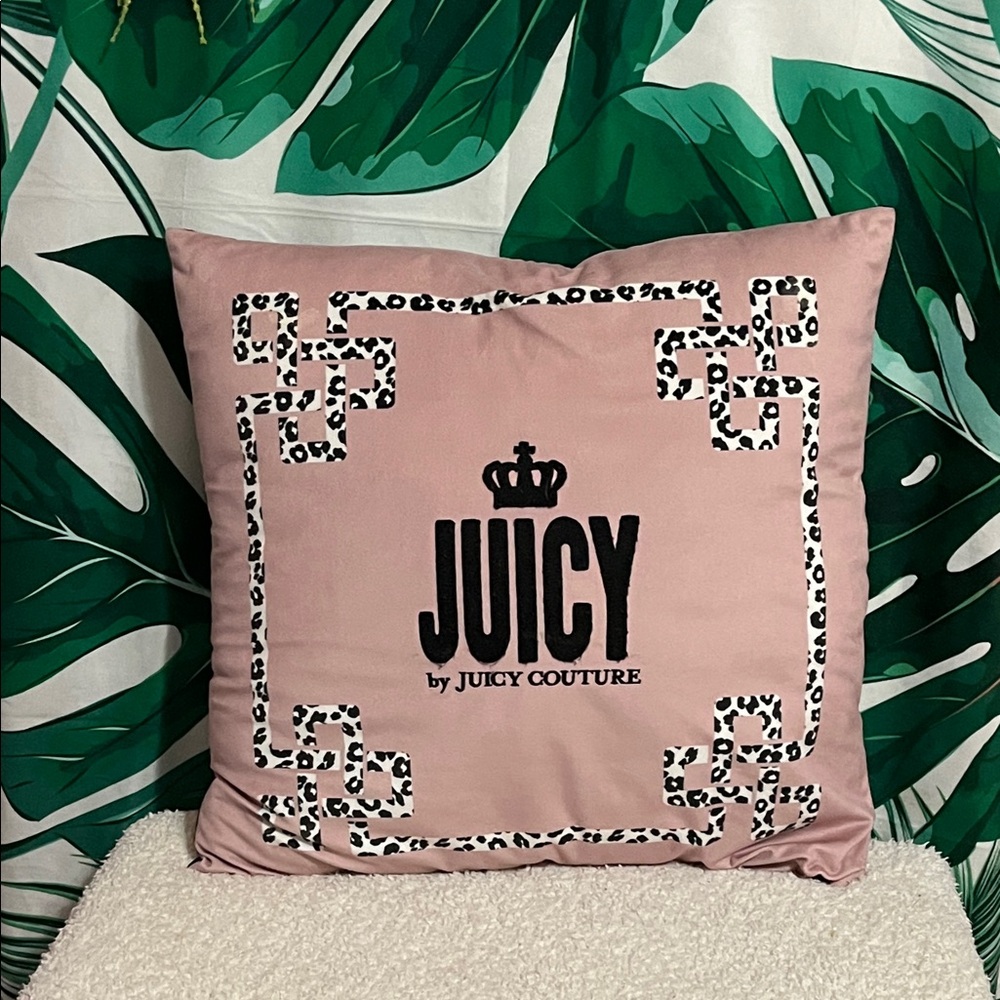 cute JUICY COUTURE pillow,cute for your room or living room.